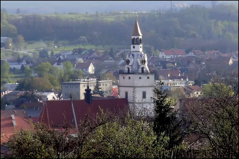 POHLED NA MĚSTO IVANČICE