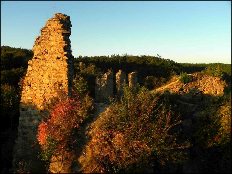 ZŘÍCENINA HRADU TEMPLŠTÝN